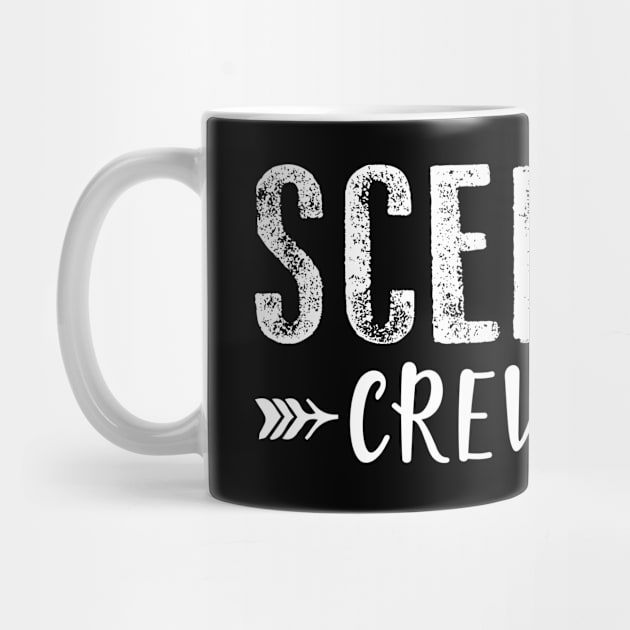 Scene Crew - White Text by theatershirts